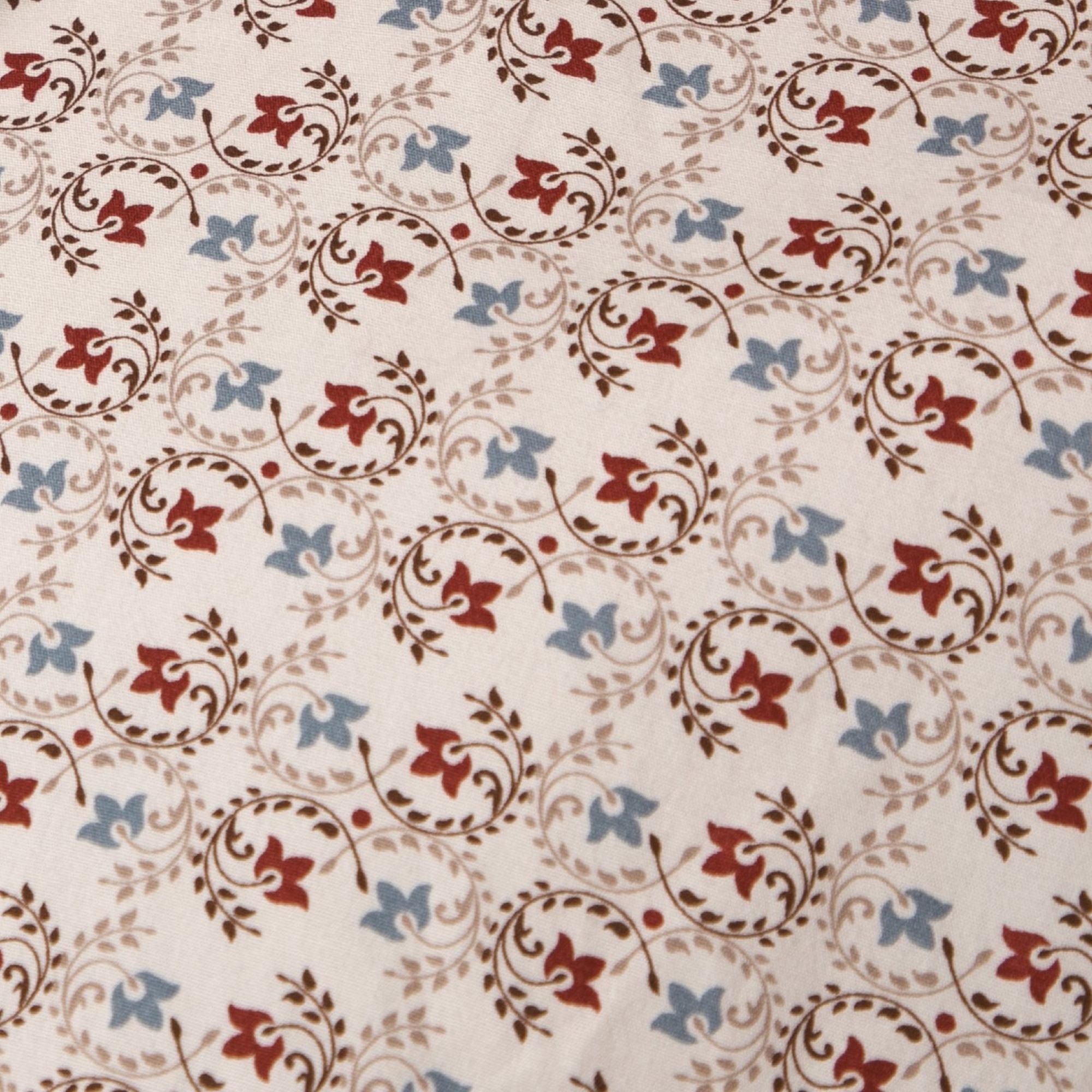 Fleur Print Long Sleeve Shirt