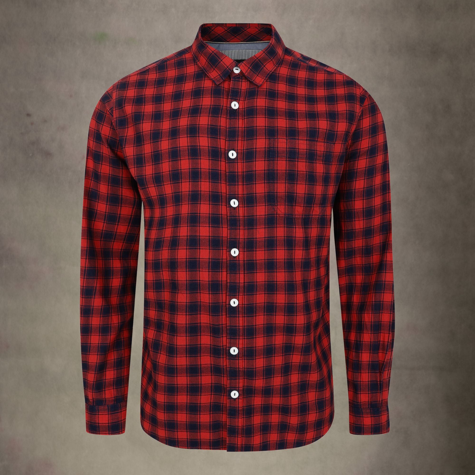 Red Check Long Sleeve Shirt